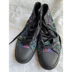 RAAD Sneakers, Size 6.5, Multicolored Floral Design